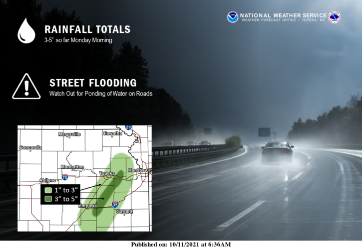 Lawrence area receives about two inches of rain from overnight storm News, Sports, Jobs